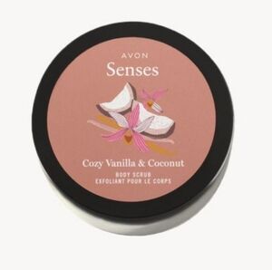 Avon Senses Vanilla & Coconut Exfoliating Scrub